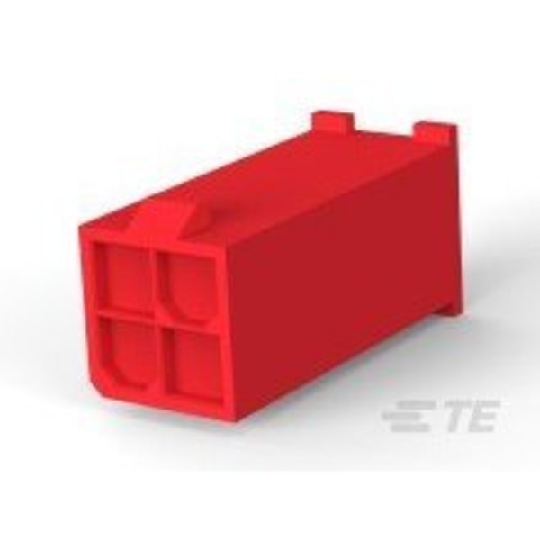 Te Connectivity 4P PLUG VAL-U-LOK V2 FH RED 2029090-4